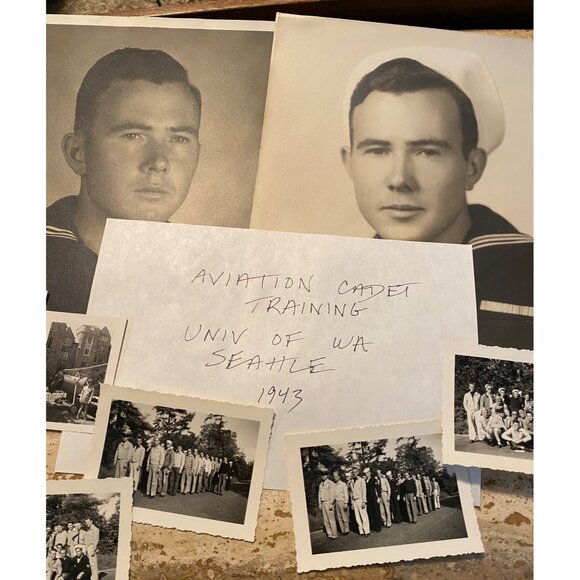 Vintage 1943 Aviation Cadet Training Seattle Photo Collection - Picture 5 of 7